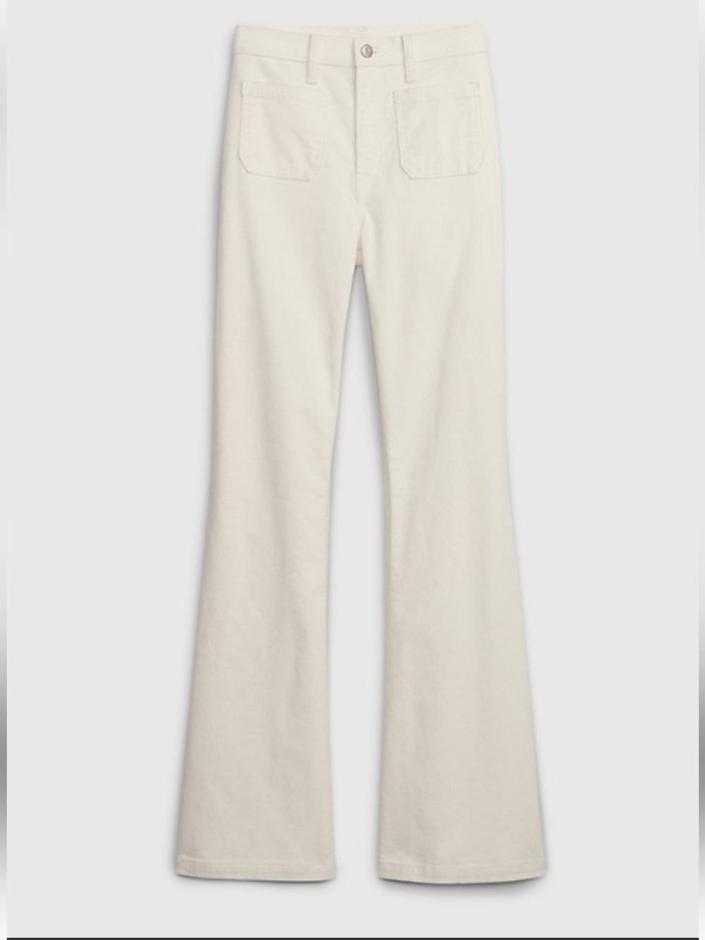 GAP 70s Flare High Rise Corduroy Pants Women's Size 30/10R
